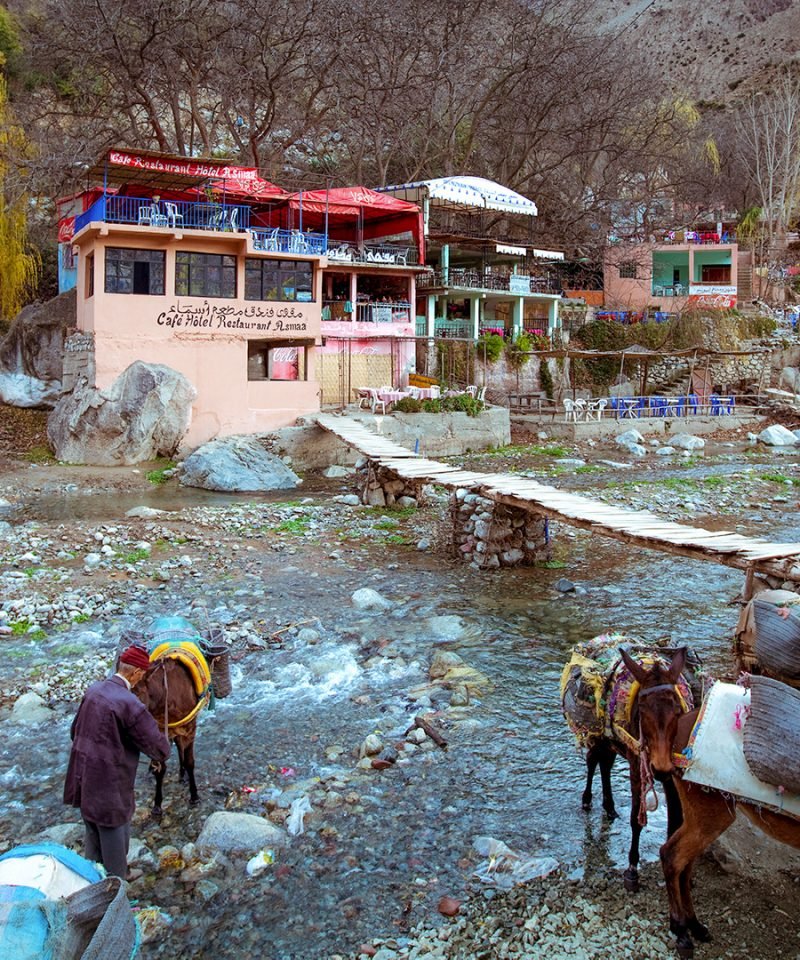 Las montañas del atlas y los 3 valles