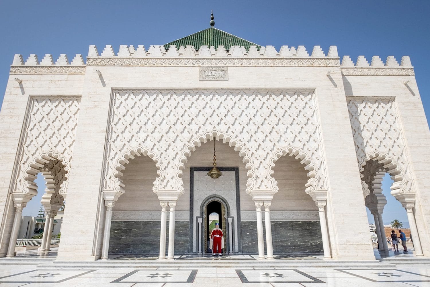 Mausoleo de Mohamed V en Rabat Circuito ciudades imperiales desde Marrakech