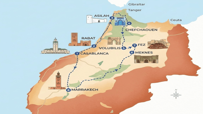 Tour Marruecos 8 dias