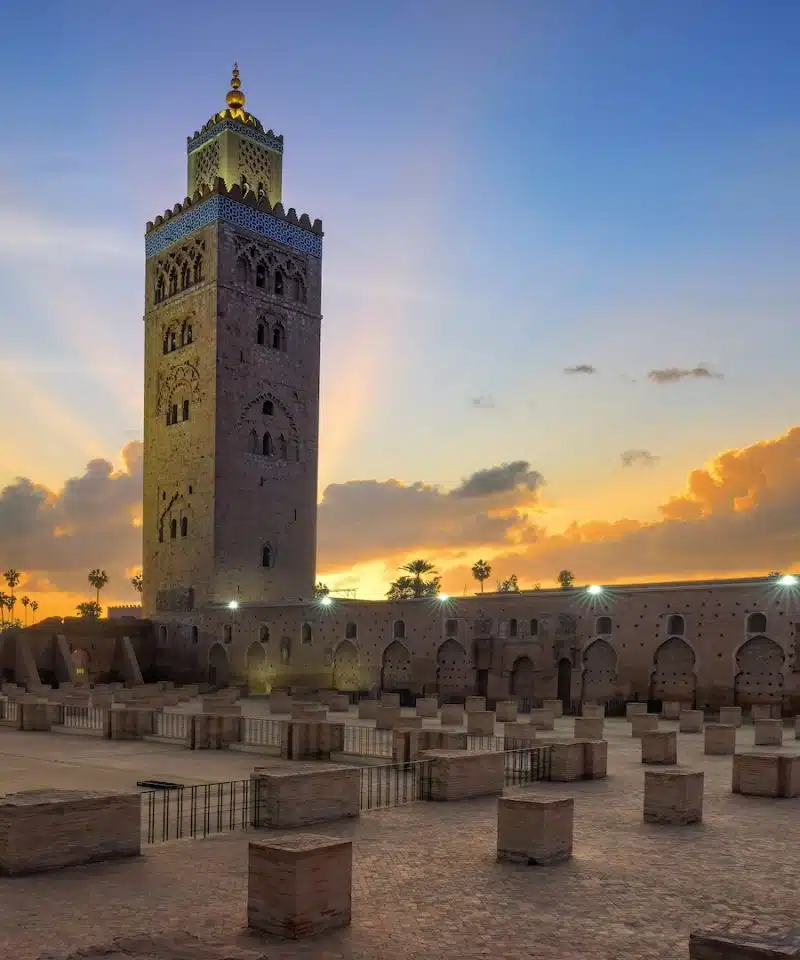 Koutoubia al amanecer
