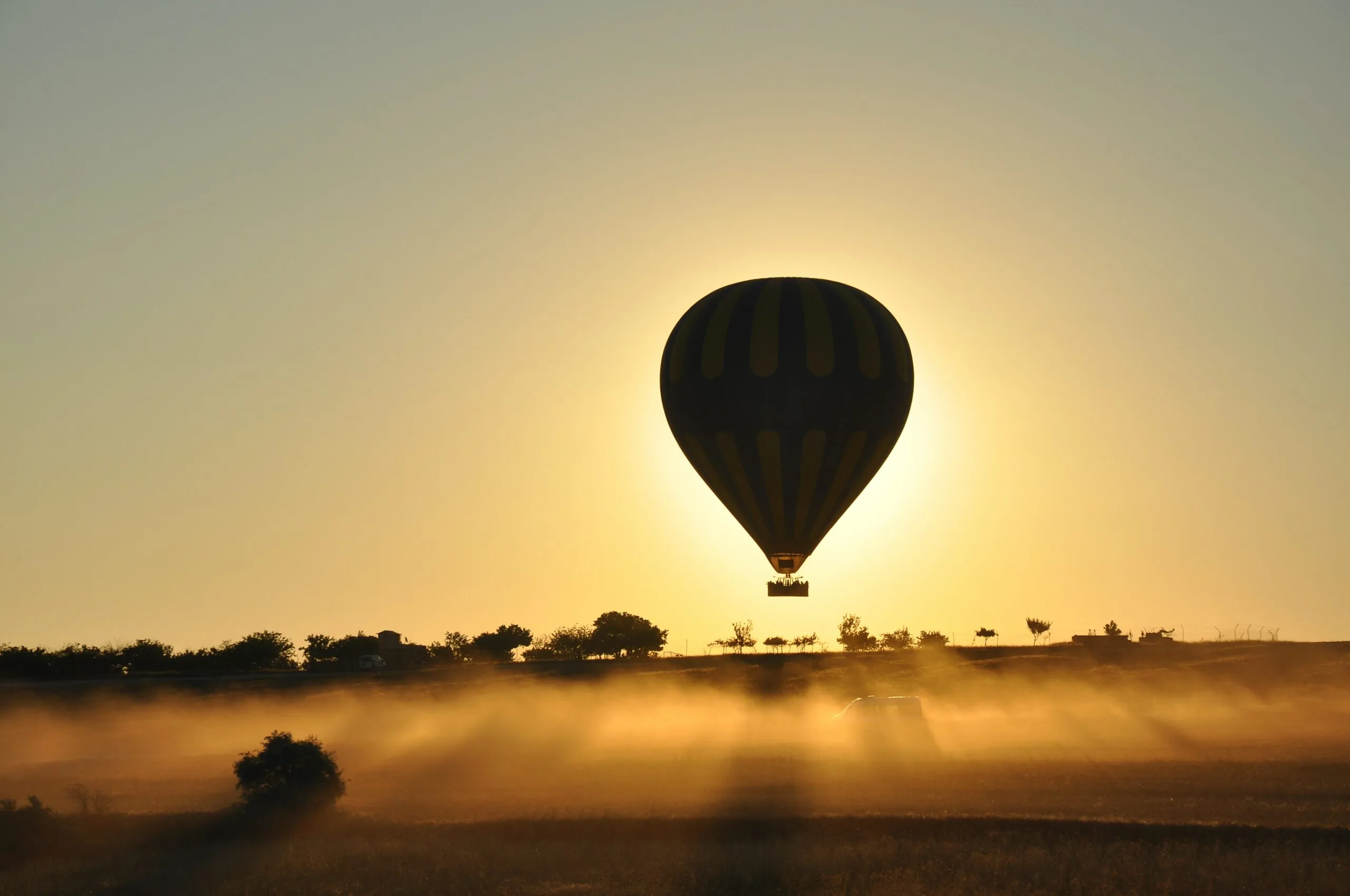 Paseo en globo aerostático sobre Marrakech al amanecer